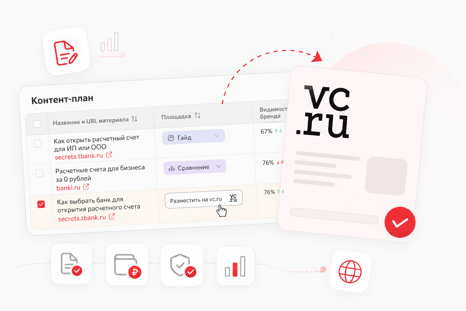В Контент-плане теперь можно заказать размещение статьи на vc.ru