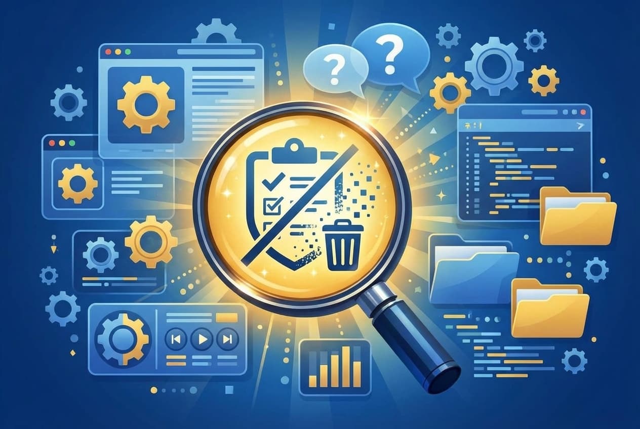 Как удалить проверку в проекте?