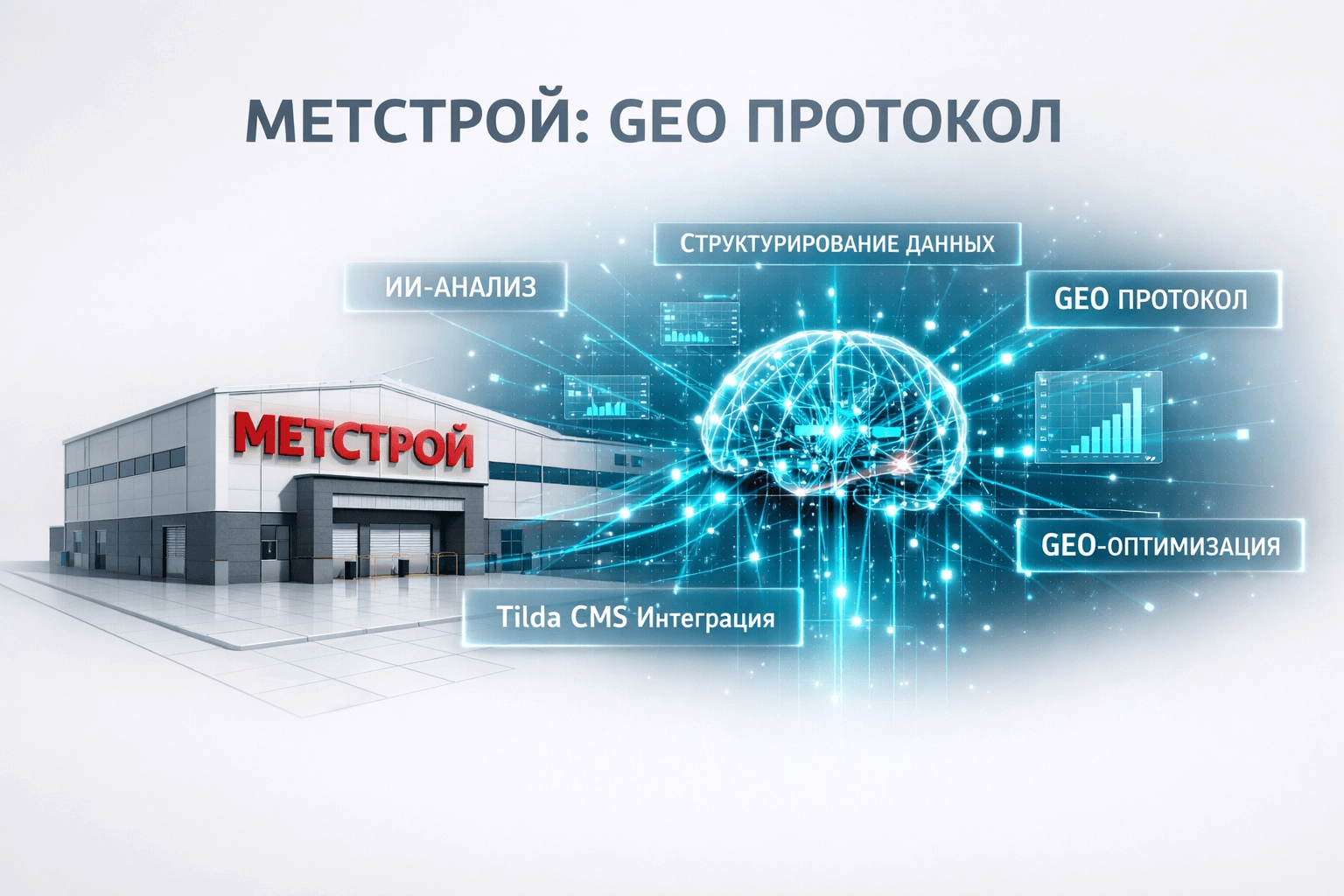 GEO-оптимизация и миграция на Tilda для B2B в металлоконструкциях. Топ-0 в ИИ за 2 месяца.
