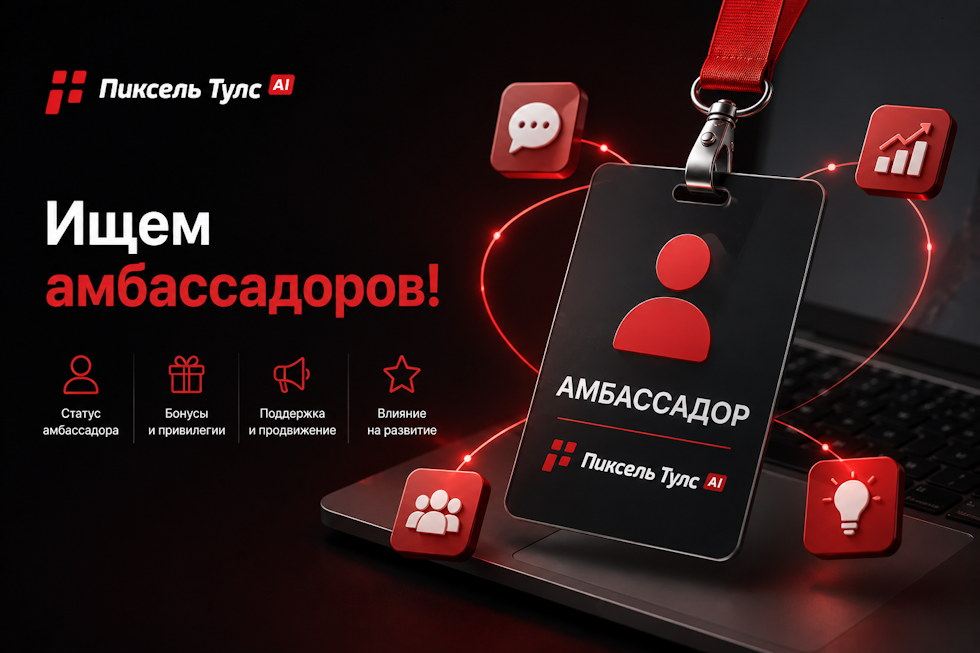 AI Пиксель Тулс ищет амбассадоров!